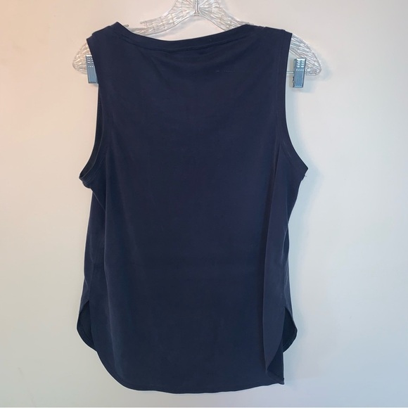 Banana Republic Blue Tank Top Relaxed Fit Modal Soft Material M - Picture 2 of 5